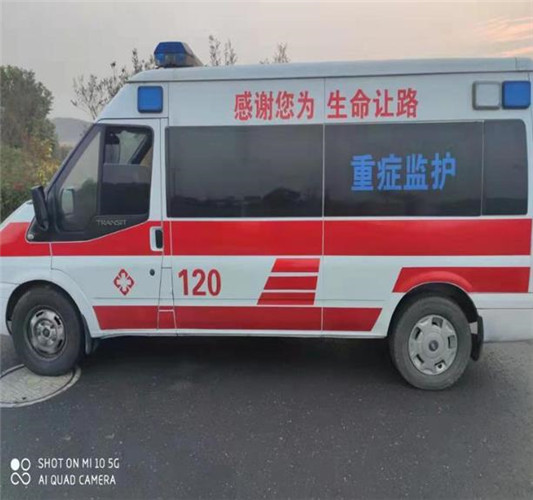 乌坡镇救护车出租服务案例3